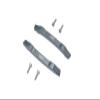 GPM 6PC Set Upgrades Aluminum Roof Skid Plate for 1/10 4WD Hoss 4X4 VXL 3S (90076-4) RC Cars (Gray) view 1