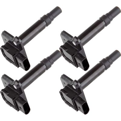 OCPTY Fits 1997-2000 for Audi A4 1.8L/L4,1999-2000 for Volkswagen Beetle 1.8L/L4 Ignition Coil Packs 4-Pins #UF274 (4 Ignition Coils)