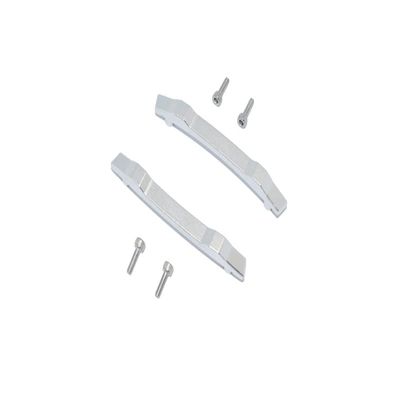 GPM 6PC Set Upgrades Aluminum Roof Skid Plate for 1/10 4WD Hoss 4X4 VXL 3S (90076-4) RC Cars (Silver)