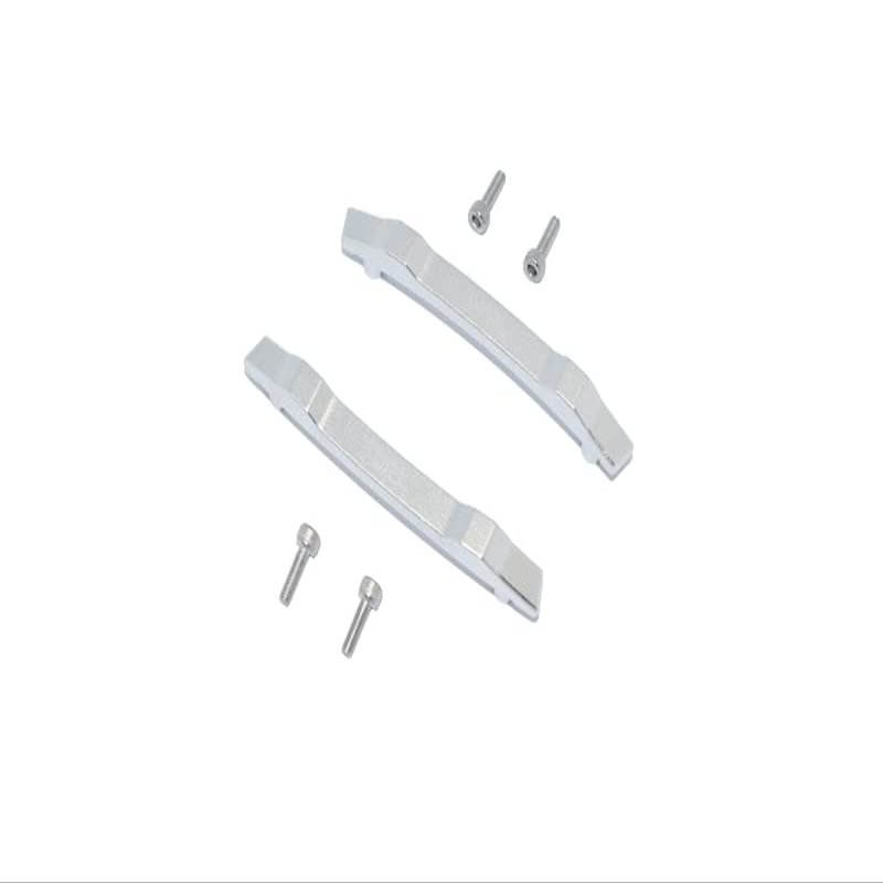 GPM 6PC Set Upgrades Aluminum Roof Skid Plate for 1/10 4WD Hoss 4X4 VXL 3S (90076-4) RC Cars (Silver)