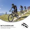 INOOMP Tire Mud Guards Bike with Light Front Rear Adjustable Mountain Bike for Road Bike Mountain Bike Mudguard view 2