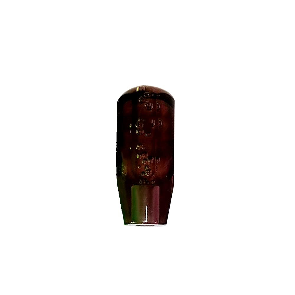 Sakali Acrylic Crystal Diamond Gear Shift Knob - Universal Manual & Automatic Shift Knob Cover (Black, 150mm)