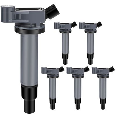 OCPTY Ignition Coil Pack for UF267 Coils for 1999-2003 for Lexus for ES300 3.0L/V6,2000-2004 for Toyota for Avalon 3.0L/V6 Set of 6 Coil Packs & 4-Pins Ignition Coil
