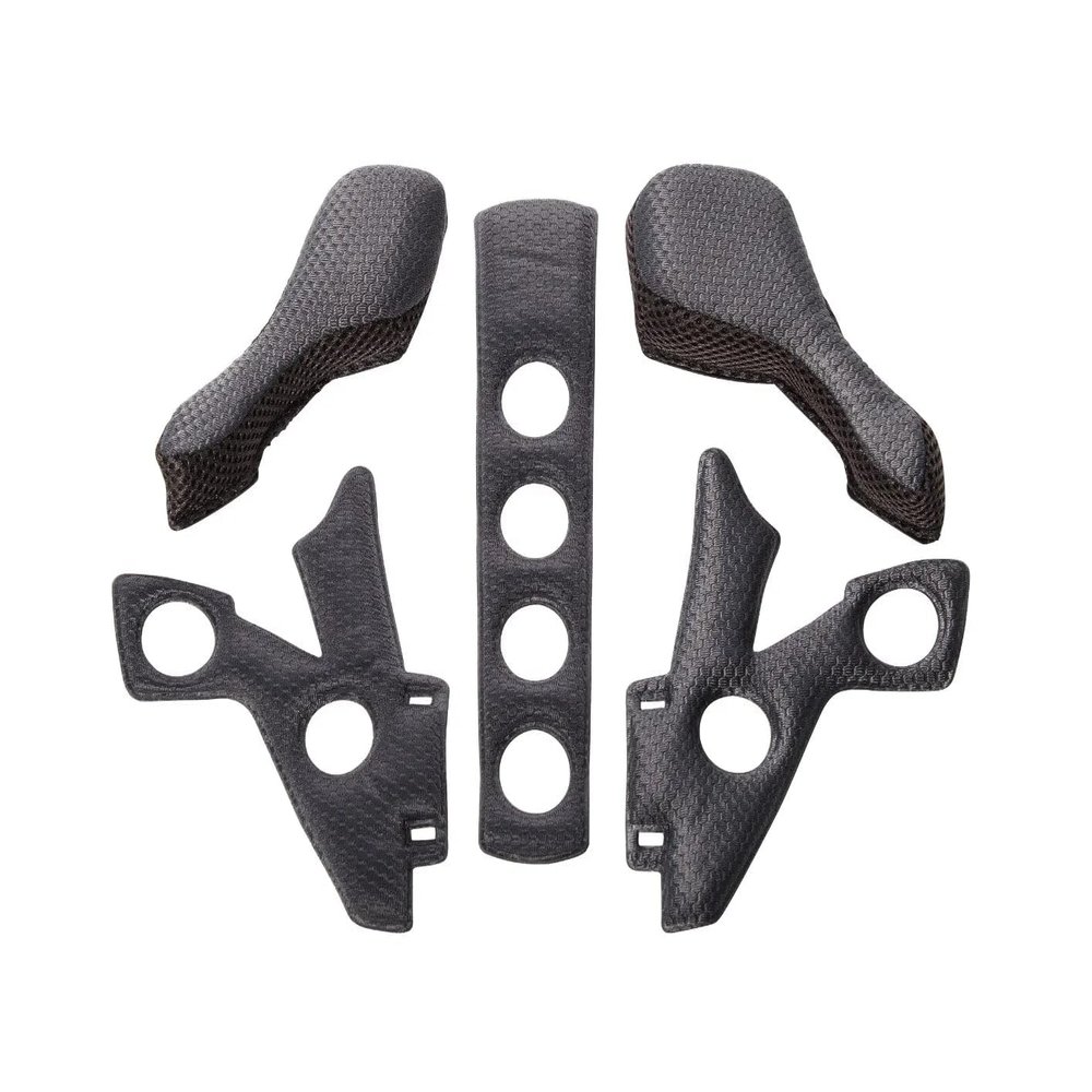Leatt 2.0 V23 Enduro MTB Helmet Inner Top Liner Pad Black LG