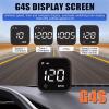 Fastsun G4S Digital GPS Speedometer, Car HUD Heads Up Display with Digital Speed in MPH KPH, Overspeed Alarm, Driver Fatigue Reminder, Multifunction Speedometer Universal for All Vehicle, Fuel Cars view 2