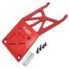 NHX RC Aluminum Front Skid Plate -Red : 1/10 Slash 2WD view 1