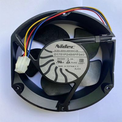 D1751P24B8PP340 Fan for DC24V 3.4A 17251 ABB Inverter Cooling Fan