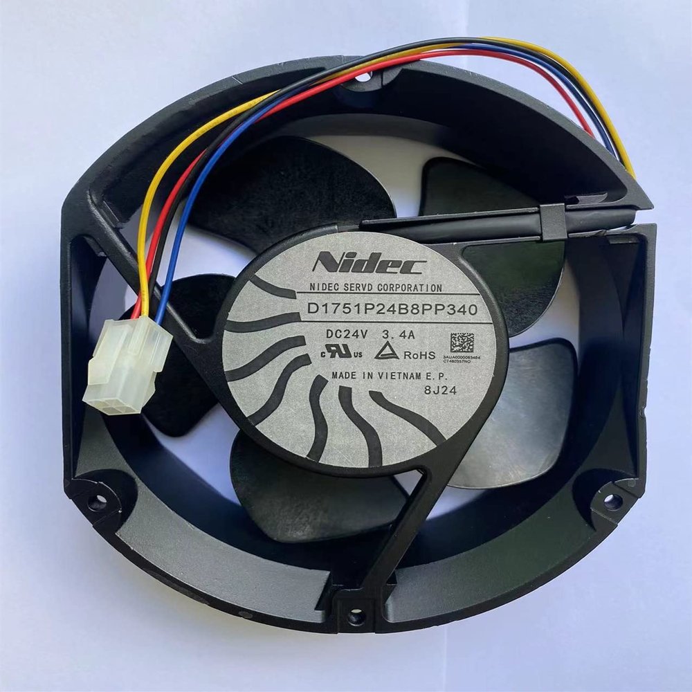 D1751P24B8PP340 Fan for DC24V 3.4A 17251 ABB Inverter Cooling Fan