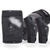WIRUN 4pcs Motorcycle Knee Shin Guards Adjustable Elbow Guard Pads Crashproof Nonslip Knee Cap Pads Protector for Motocross Racing ATV Skating Protective Gear (Black83) view 3