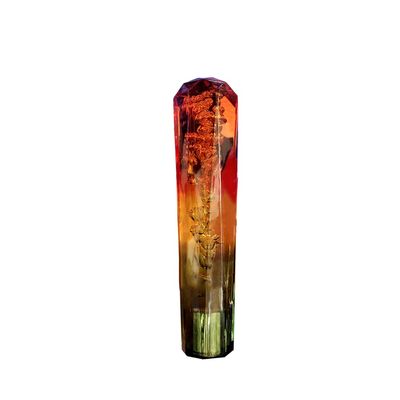 Sakali Shift Knob Acrylic Throttle Gear Shift Knob Car Modification Crystal Diamond Manual Automatic Shift Knob Cover Universal (Colorful,350mm)