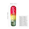Sakali Shift Knob Acrylic Throttle Gear Shift Knob Car Modification Crystal Diamond Manual Automatic Shift Knob Cover Universal (Colorful,350mm) view 2