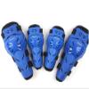 WIRUN 4pcs Motorcycle Knee Shin Guards Anti-Slip CE Armored Elbow Guard Pads Powersport Protection Motocross Racing Protective Gear for Men Women Moto Cycling Racing (Blue) view 1