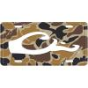 Drake Waterfowl Drake Head Logo DW80122 Durable Easy to Mount One Size Aluminum License Plate - Hunting Vehicle Accessories, Old School view 1