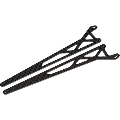 DR10M FT Wheelie Bar Arms, carbon fiber