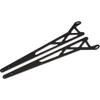 DR10M FT Wheelie Bar Arms, carbon fiber view 1
