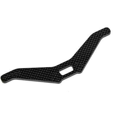 DR10M Shock Tower, rear, carbon fiber