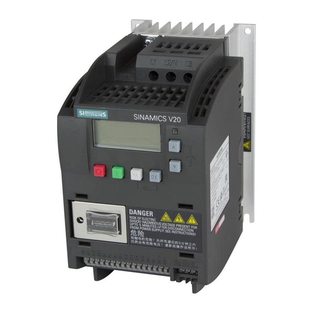 6SL3210-5BE15-5UV0 SINAMICS V20 Inverter VFD Convertor 0.55KW 6SL3 210-5BE15-5UV0 Sealed in Box 1 Year Warranty