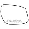 Aintier Passenger Side Door Mirror Glass W/PLATE Compatible with 2013-ON For NISSAN SENTRA For 2013-2018 For ALTIMA SEDAN W/O HEATED Right Side Exterior Replacement Side Mirror Glass RM51657-12PB view 1