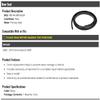 Marketplace Auto Parts Door Seal - Primary Seal - Compatible with 2002-2014 International 4300 view 2