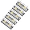 X AUTOHAUX 5pcs 200 Amp Fuse 0 4 8 10 Gauge Inline ANL Fuse Holder Clear Black Fuse Block for Car Audio Video Stereo view 1