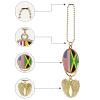 USA Fiag Jamaican Flag Funny Car Pendant Rearview Mirror Hanging Ornament Interior Suspension Accessories Decor view 3
