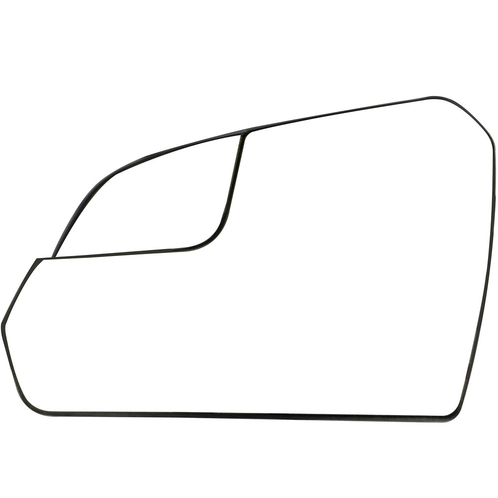 ROADFAR Side View Mirror Glass Replacement LH/DRIVER Side Mirror Glass Compatible with 2015-ON For Hyundai SONATA W/HEATED Chrome Flat Driver Side Door Mirror Glass W/PLATE 87611C2000