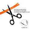 EL Wire LED Strip Lights, 10FT/3M USB Auto Neon Light Strip with Sewing Edge, Electroluminescent Car Ambient Lighting Kits with Fuse Protection, Car Decoration Accessories (Orange/10FT) view 4