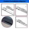 GoKoHe Pair 26" + 18" Original Equipment Replacement Windshield Wiper Blades For 2015-2021 Volkswagen Passat B8 Golf 2012-2021 Audi A3 2013-2021 Skoda Superb 2015-2021 Front Windscreen Wiper view 4