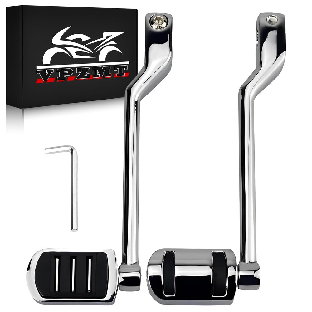 VPZMT Heel Toe Shift Levers/Shifter Pegs for Harley Softail & Touring