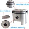 2 Stroke YD100 Window Piston Set - 2 Stroke Gas Motorized Bicycle view 3