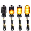 QUASCO 4PCS Universal Motorcycle Turn Signals Front Rear LED Turn Signal Light Sequential Amber Blinkers for Motorbike Scooter Quad Cruiser Off Road Touring view 1
