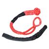 Astra Depot 1/2 inch (ynthetic Soft Rope Shackle for Emergency Off Road Recovery Rope 38,000lb (Red, 1pc) view 4