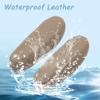 GXARTS Front Driver and Passenger Side Seat Leather Armrest Cover Replacement #522 or 52i Medium Neutral Tan Fit for Chevy Silverado Avalanche Tahoe Suburban GMC Sierra Yukon 2000-2006 view 4