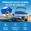 Boat Trailer Winch Strap with Hook, Heavy Duty Replacement for Hand Crank Trailer, 2 Inch x 20 Feet, 10,000 Lbs Capacity, Towing and Bow Boat Strap view 4