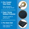 Boat Trailer Winch Strap with Hook, Heavy Duty Replacement for Hand Crank Trailer, 2 Inch x 20 Feet, 5,000 Lbs Capacity, Towing and Bow Boat Strap view 3