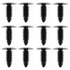 SING F LTD 100PCS Fir Tree Plastic Trim Clips for 7.5mm Hole Car Retainer Clips Car Bumper Fender Rivets Push Pins Clips Fasteners 17.5mm Head 22.5mm Height view 1