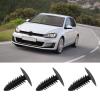 SING F LTD 100PCS Fir Tree Plastic Trim Clips for 7.5mm Hole Car Retainer Clips Car Bumper Fender Rivets Push Pins Clips Fasteners 17.5mm Head 22.5mm Height view 2