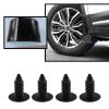 SING F LTD 100PCS Fir Tree Plastic Trim Clips for 7.5mm Hole Car Retainer Clips Car Bumper Fender Rivets Push Pins Clips Fasteners 17.5mm Head 22.5mm Height view 3
