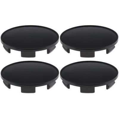 ECSiNG 4Pcs Wheel Hub Center Caps Replacement Compatible with BMW Car Conversion Wheel Centre Cover Auto Hubcaps Car Accessories Black OD 68 mm ID 62 mm