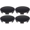 ECSiNG 4Pcs Wheel Hub Center Caps Replacement Compatible with BMW Car Conversion Wheel Centre Cover Auto Hubcaps Car Accessories Black OD 68 mm ID 62 mm view 1