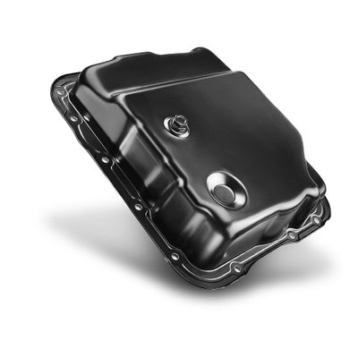 AngyMeck Transmission Oil Pan With Drain Plug For 4L60-E 4L65-E 4L70-E