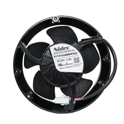 D1751U24B8PP363 Fan for DC24V 3.4A 17251mm Inverter Cooling Fan