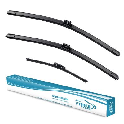 OEM Windshield Wiper Blades Replacement for Mercedes-Benz GLA250 2016-2020 GLA45 AMG 2016-2020, All Weather Original Factory Quality Front & Rear Wipers Set 24"+19"+12" (Pack of 3)