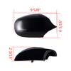 Astra Depot Gloss Black Kidney Grilles & Mirror Covers for BMW E90 E91 LCI view 3