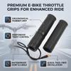 VBESTLIFE Electric Throttle Grip, 1 Pair FT-158X Rubber Split Half Rotation Throttle with Joint for E Bike 3 Pin Male Head view 4