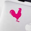 2 Pcs - No Background Decal Stickers of Rooster 3 Stencil (Pink) Premium Waterproof Vinyl Decal Stickers for Laptop Phone Accessory Helmet Car Window Mug Tuber Cup Door Wall USCSKUS0a4522PI090622 view 3