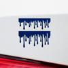 2 Pcs - No Background Decal Stickers of Blood and Slime Borders (Navy Blue) Premium Waterproof Vinyl Decal Stickers for Laptop Phone Accessory Helmet Car Window Mug Tuber Cup USCSKUS738184AB090622 view 4