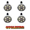 SIMPLE KITCHEN MEALS Polished Billet Logo Windshield Bolt for 15-up Roadglide - Style 333-6901 view 1
