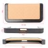 ihreesy Car Seat Organizer,Self-adhesive PU Leather Storage Bag Universal Mobile Phone Pocket Storage Box Multifunctional Cell Phone Sunglass Holder Car Accessories,Red view 3