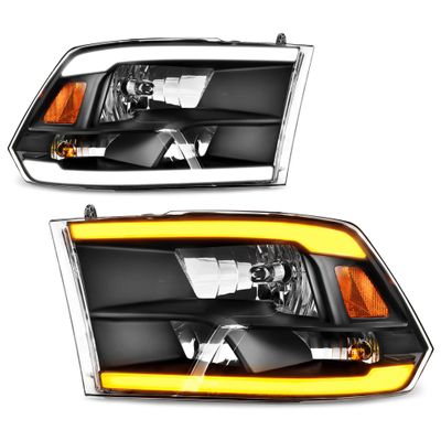 AUTOSAVER88 LED DRL Headlight Compatible with Dodge Ram 1500 2009-2018